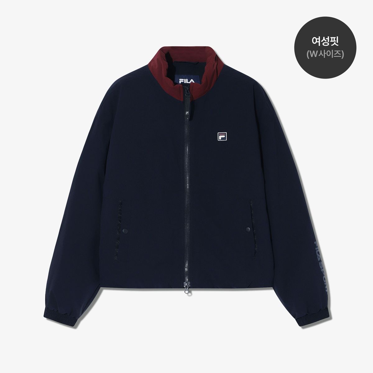 휠라(FILA) 트랙 패딩 자켓(FS254JK01U001472)