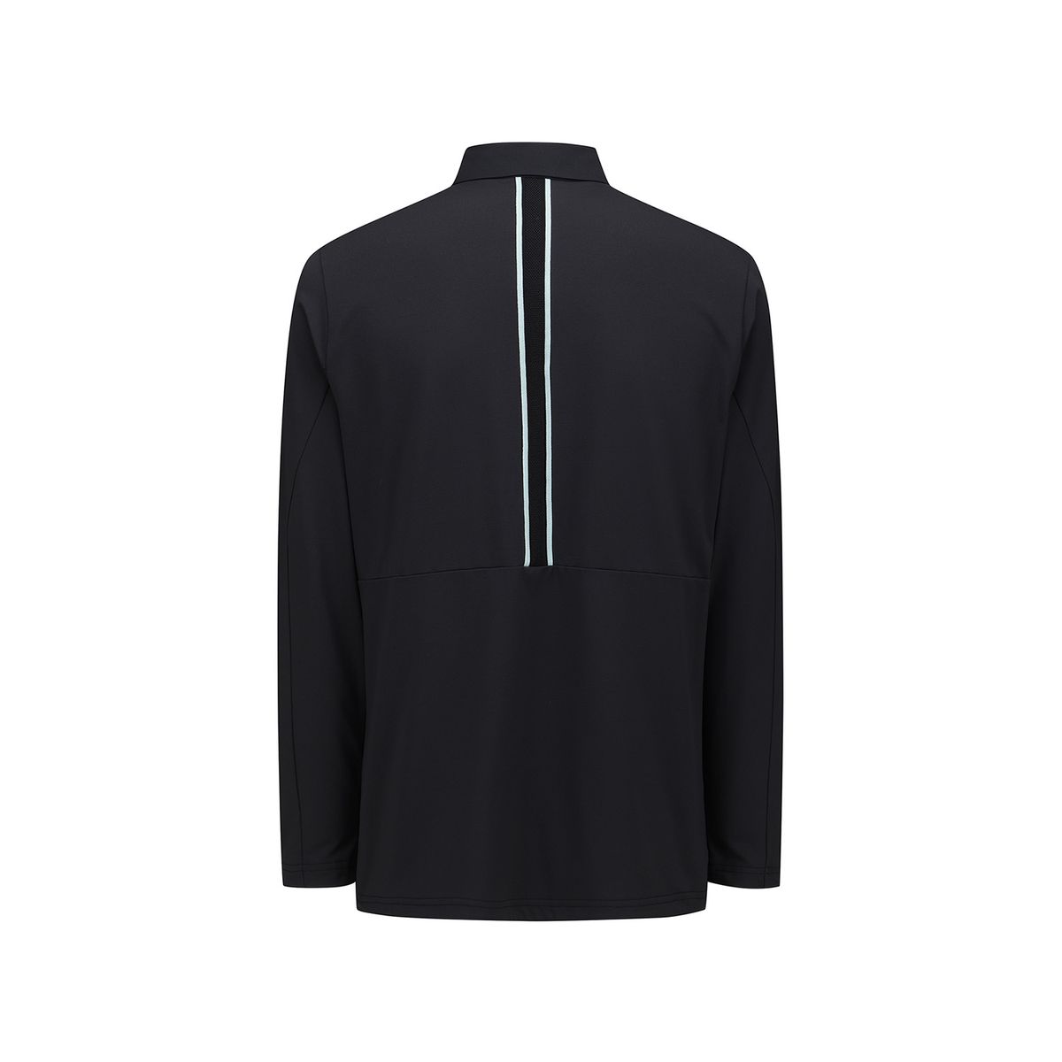 어뉴골프(ANEW GOLF) MEN FA BACK LINE DETAIL LONG T-SHIRT_BK