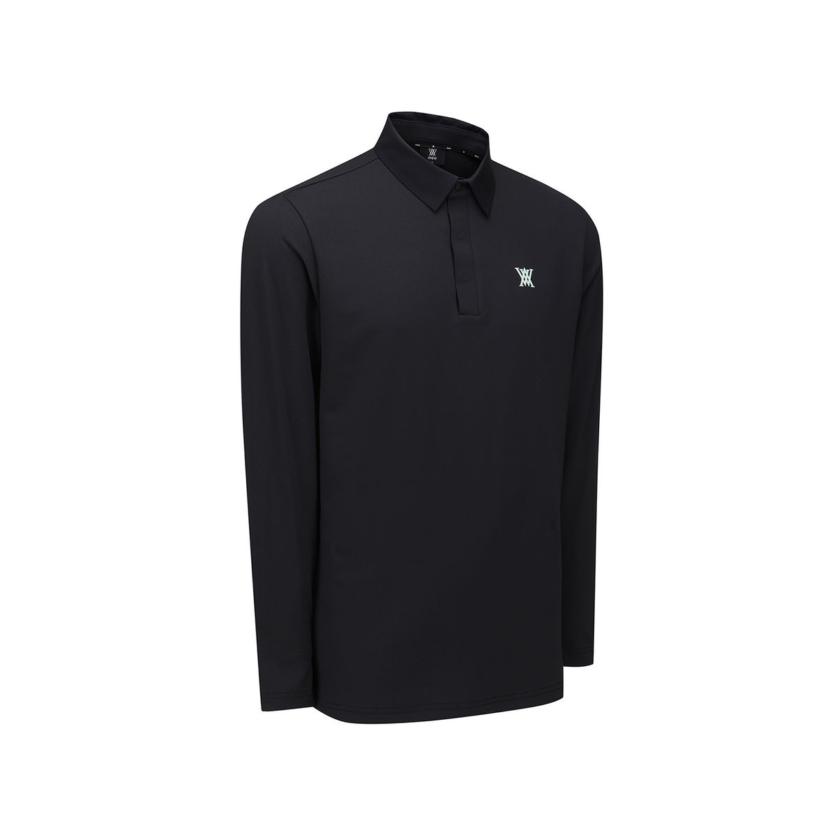 어뉴골프(ANEW GOLF) MEN FA BACK LINE DETAIL LONG T-SHIRT_BK