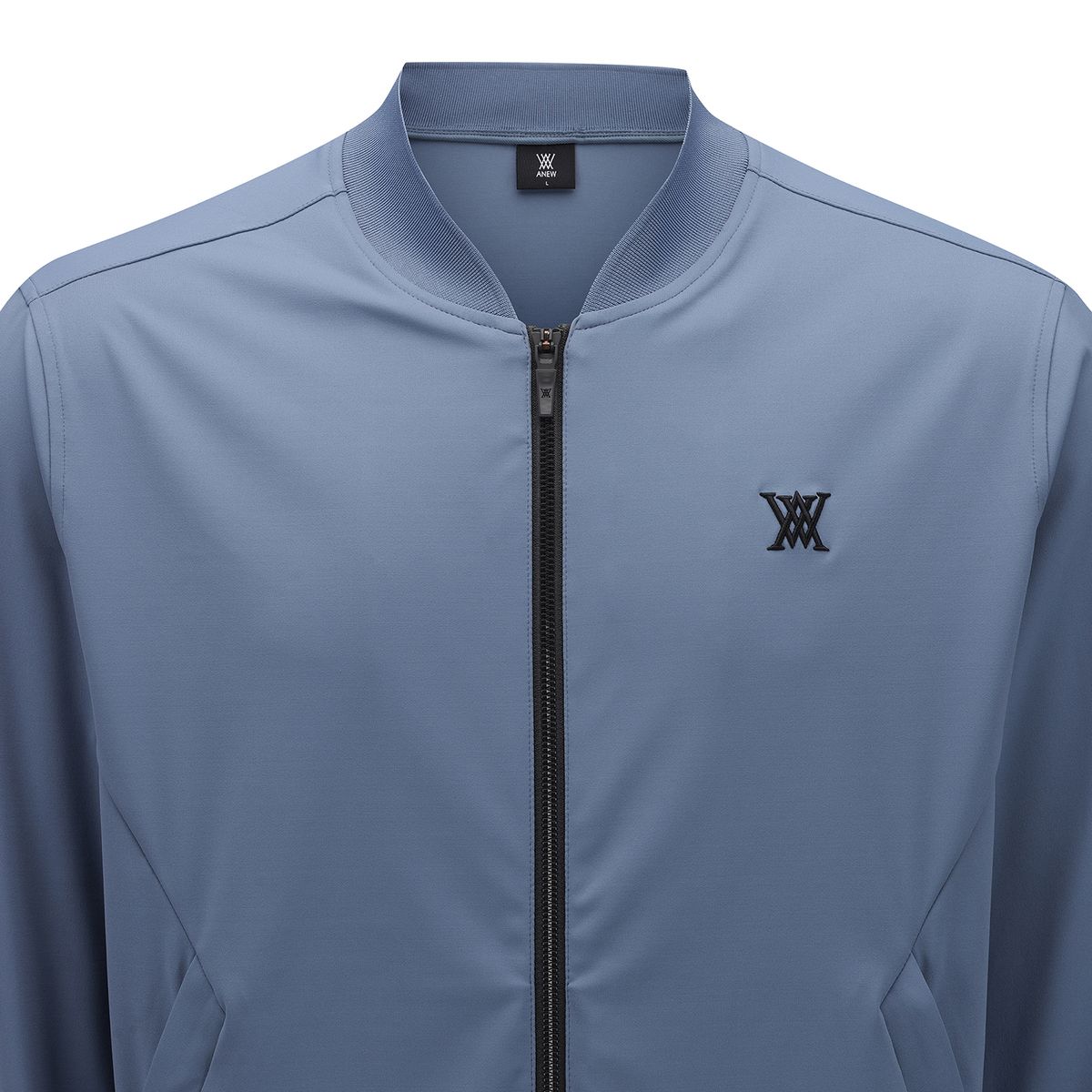 어뉴골프(ANEW GOLF) MEN FA SET UP MIDLAYER JACKET_BL