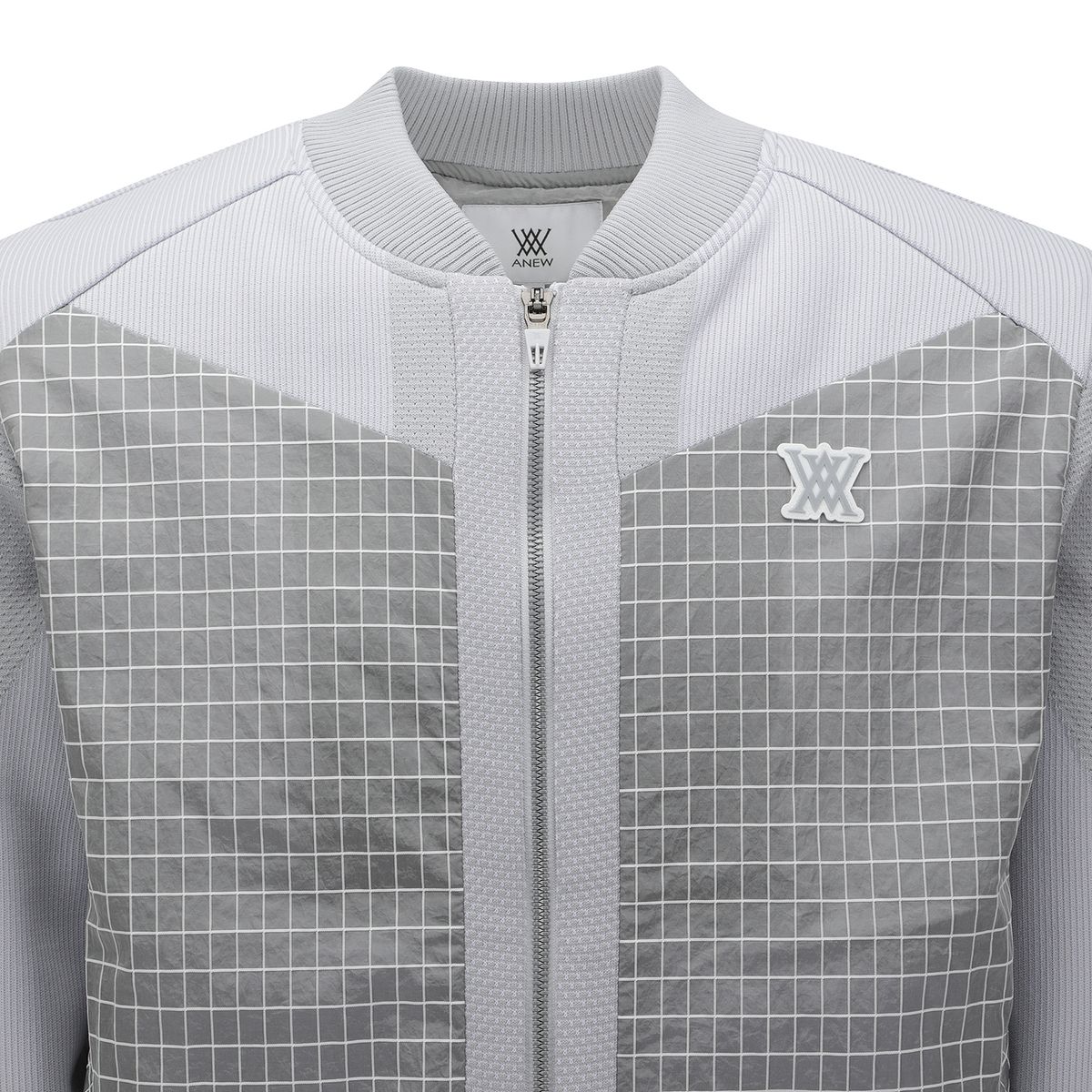 어뉴골프(ANEW GOLF) MEN FA HYBRID KNIT CARDIGAN_LG