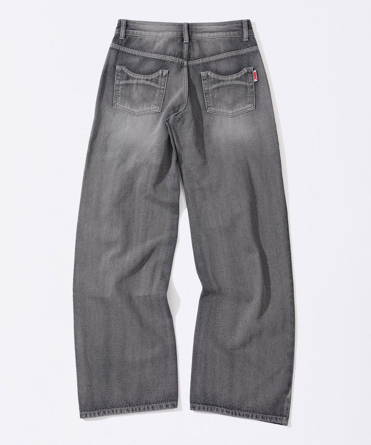 스컬프터(SCULPTOR) Pintuck Pocket Denim Pants Washed Gray