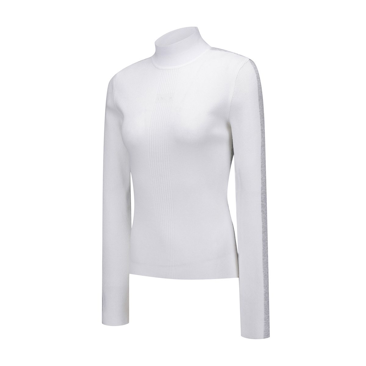 어뉴골프(ANEW GOLF) WOMEN FA MOCK NECK SWEATER_WH
