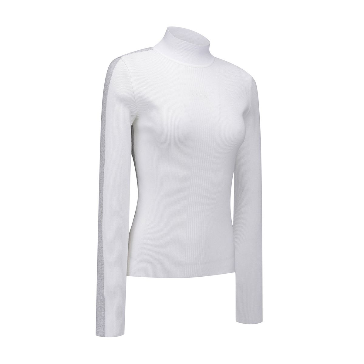 어뉴골프(ANEW GOLF) WOMEN FA MOCK NECK SWEATER_WH