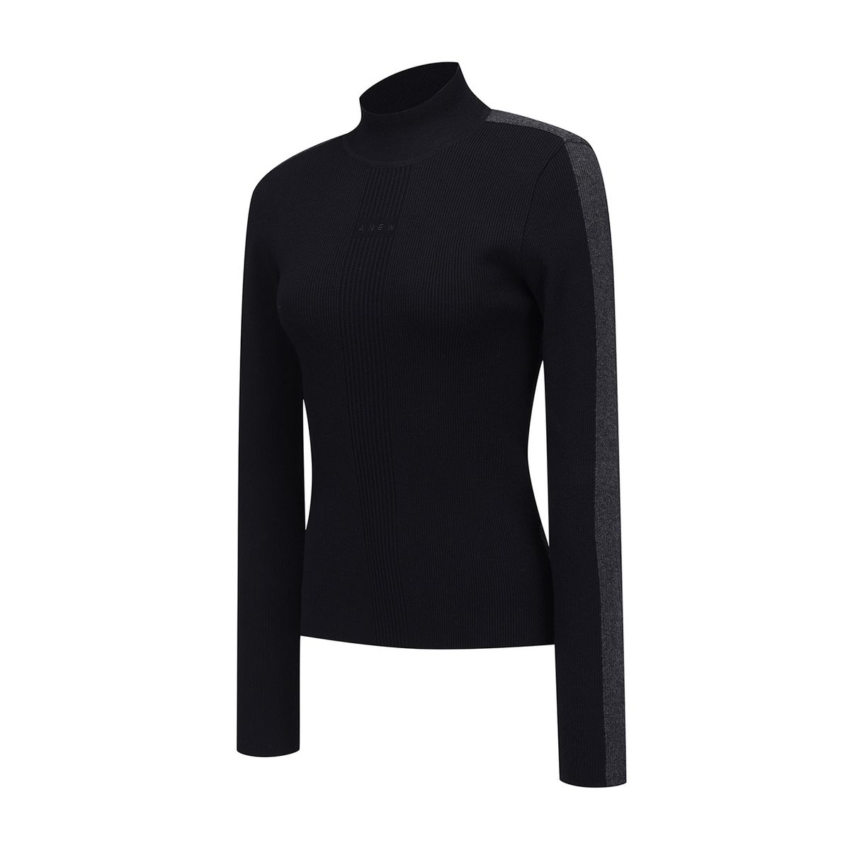어뉴골프(ANEW GOLF) WOMEN FA MOCK NECK SWEATER_BK