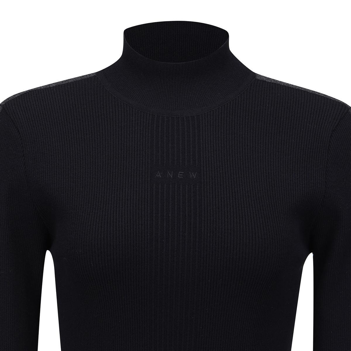 어뉴골프(ANEW GOLF) WOMEN FA MOCK NECK SWEATER_BK