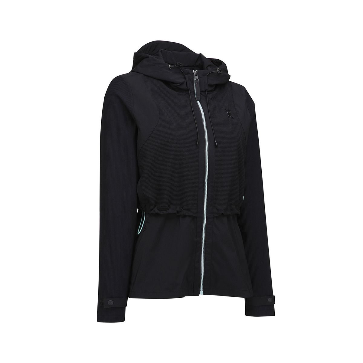 어뉴골프(ANEW GOLF) WOMEN FA MID LENGTH HOODED JACKET_BK