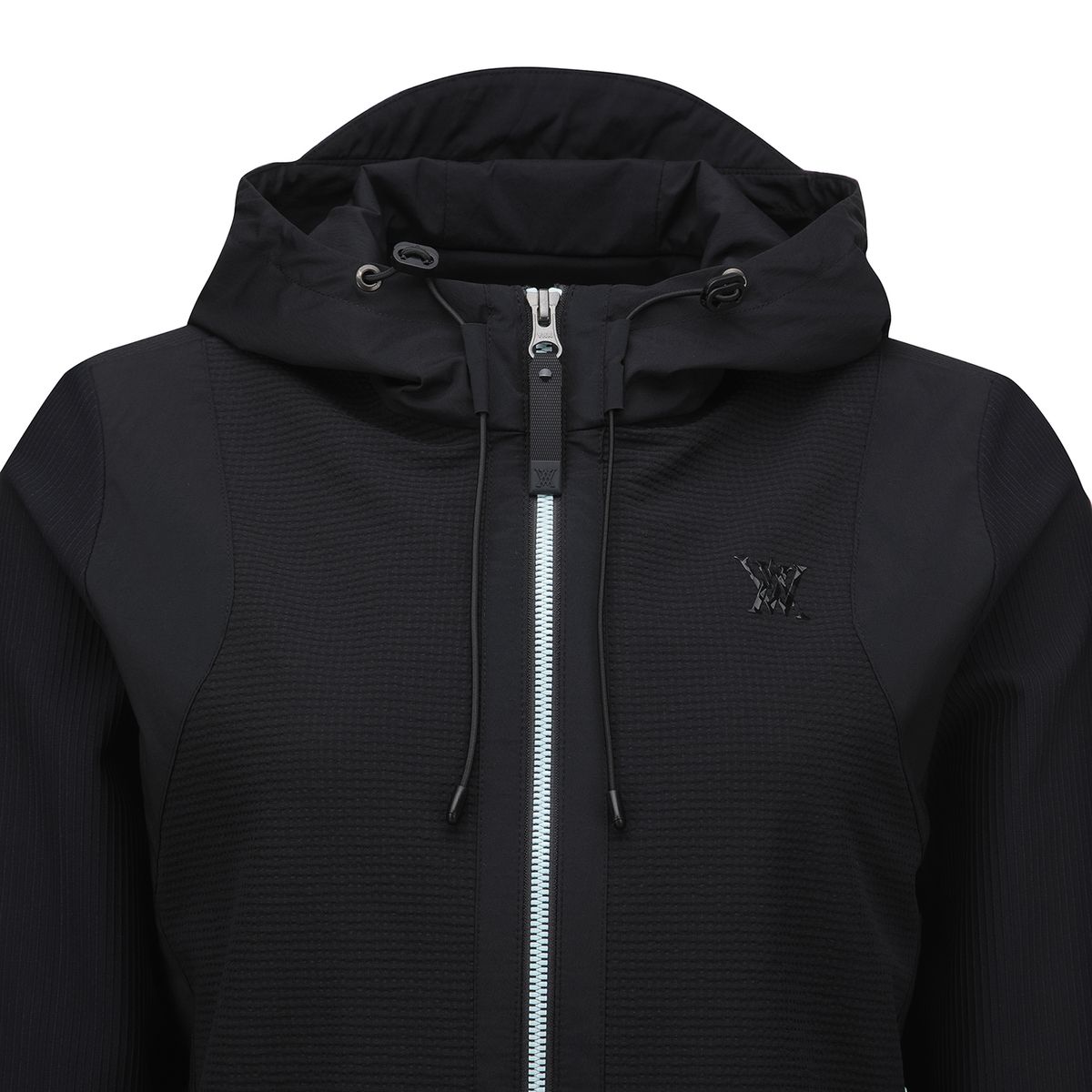 어뉴골프(ANEW GOLF) WOMEN FA MID LENGTH HOODED JACKET_BK