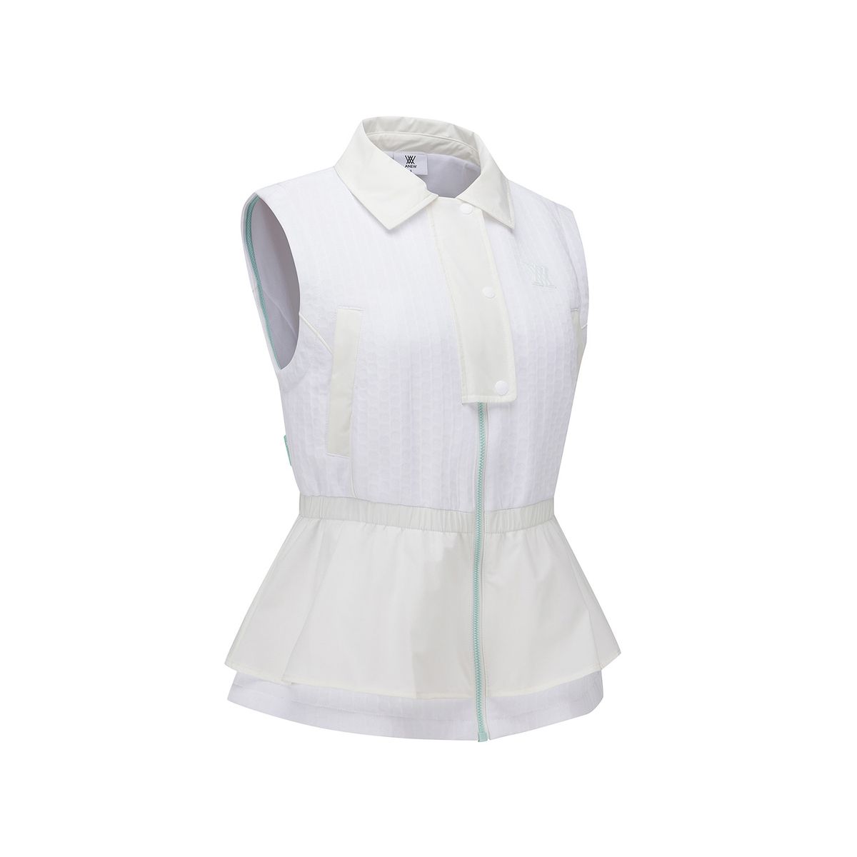 어뉴골프(ANEW GOLF) WOMEN FA MID LENGTH VEST_WH