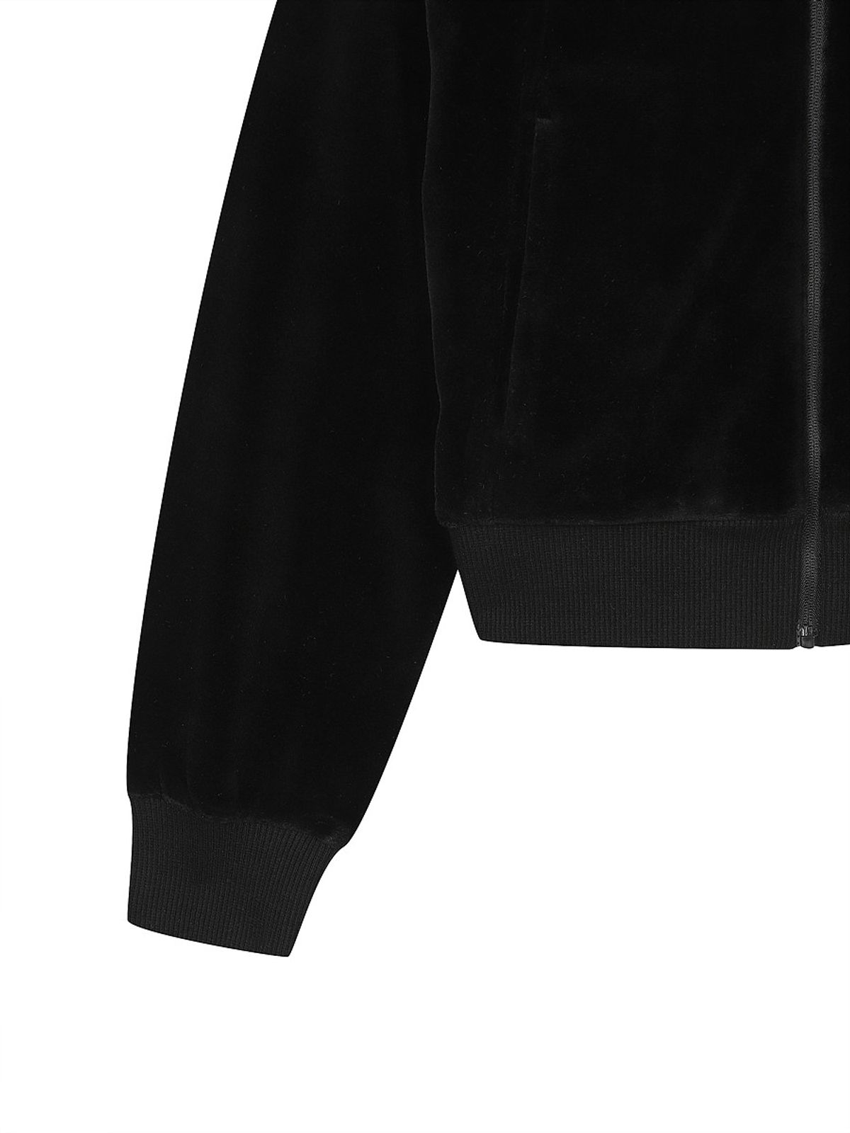 디스커버리 키즈(DISCOVERY KIDS) 여아 벨로아 후드 자켓 (BLACK)