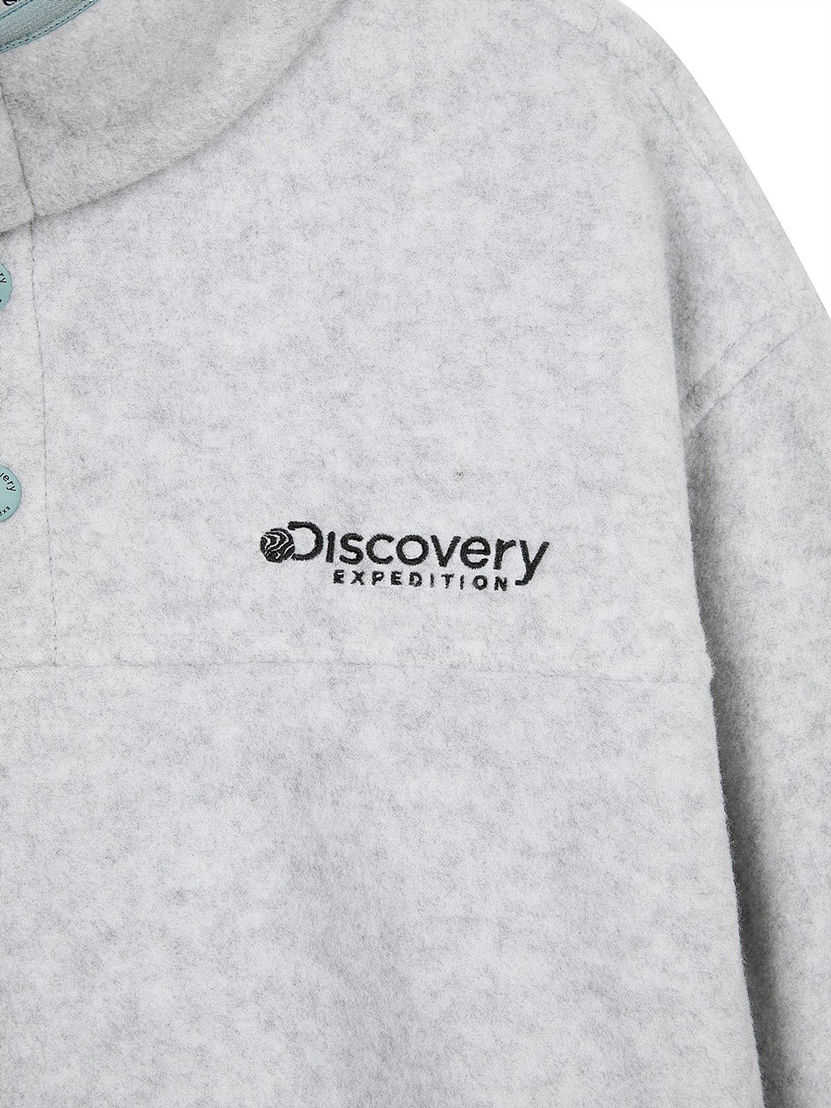 디스커버리 키즈(DISCOVERY KIDS) 키즈 플리스 하이넥 세트 (M/GREY)
