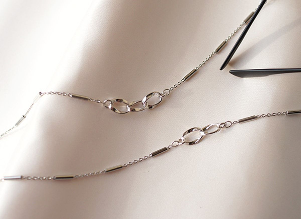 트레쥬(TREAJU) Mini bar shape link glasses chain