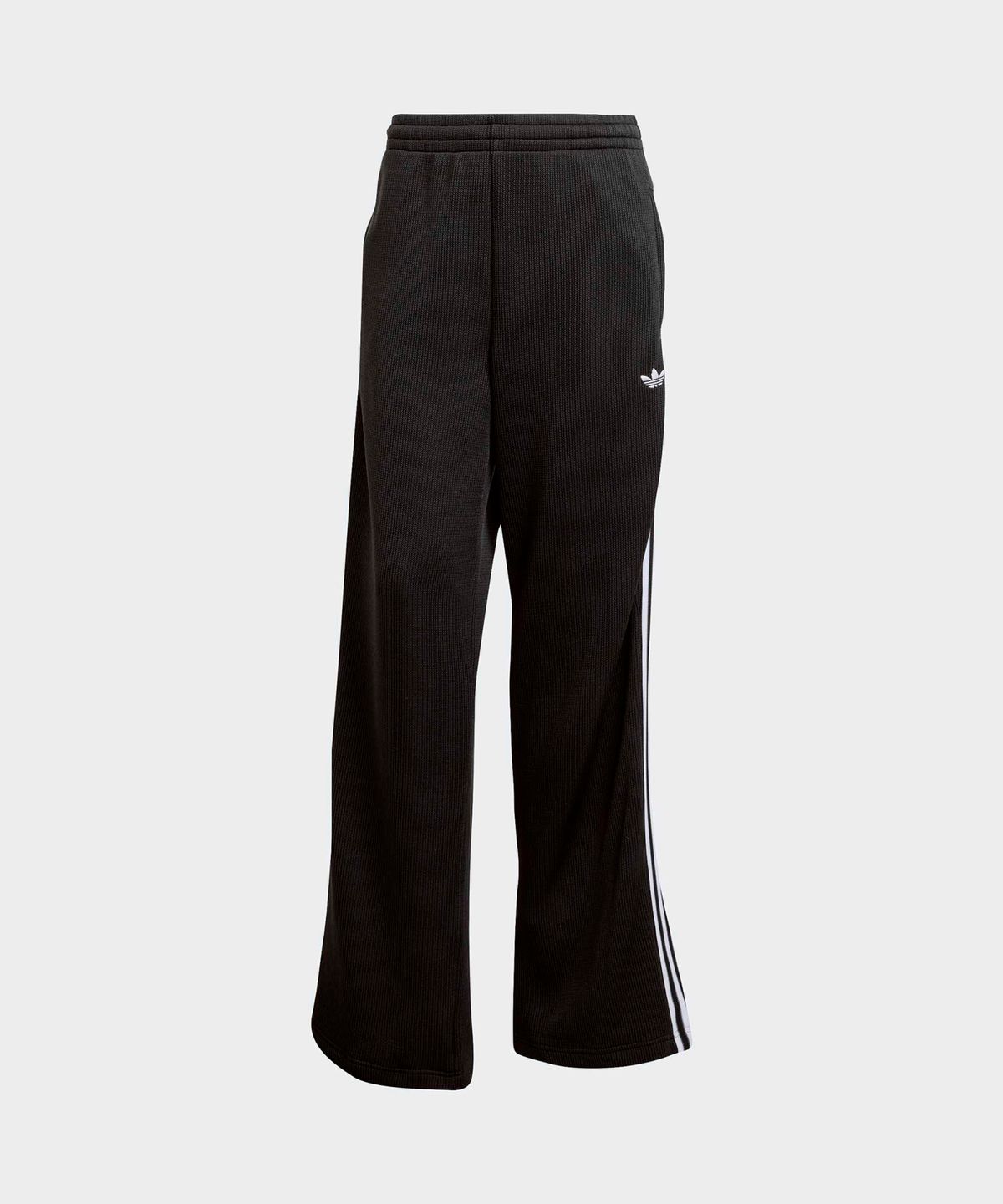 아디다스(ADIDAS) 파이어버드 니트 트랙 팬츠 - 블랙 / JV7525