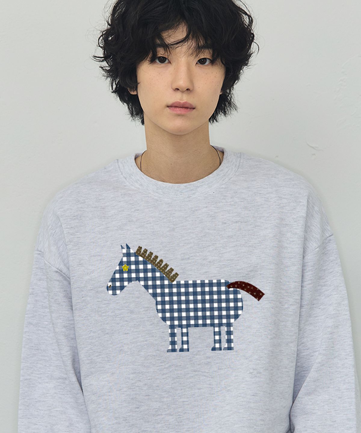 그레이버(GRAVER) [UNISEX]PAPER PONY 맨투맨_5color