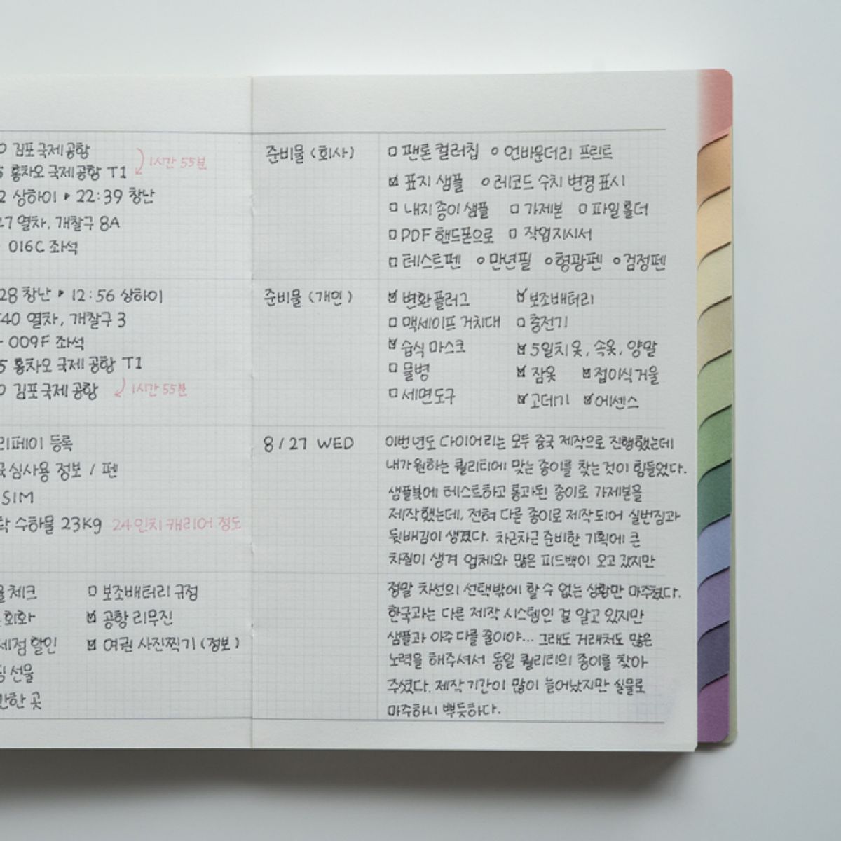 루카랩(LUCALAB) 로망스 포 저널 만년형 다이어리