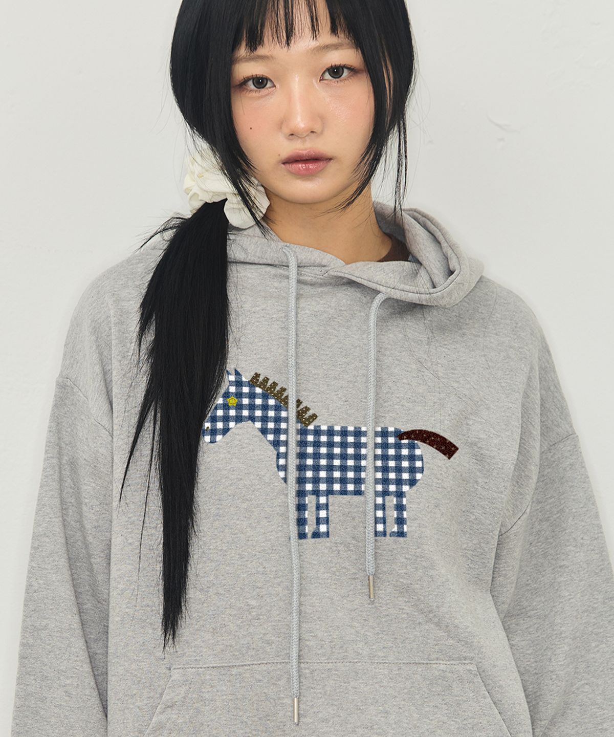 그레이버(GRAVER) [UNISEX]PAPER PONY 후드티_7color