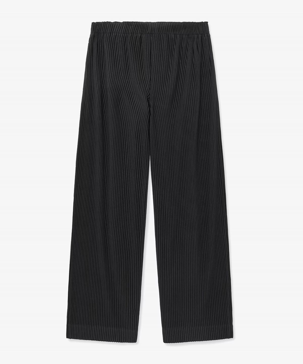 티엔지티(TNGT) Yoyogi Pleats Wide-fit Pants (Black) TNPA5F111BK