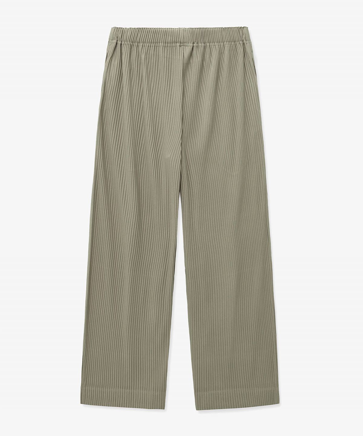 티엔지티(TNGT) Yoyogi Pleats Wide-fit Pants (Beige) TNPA5F111I2