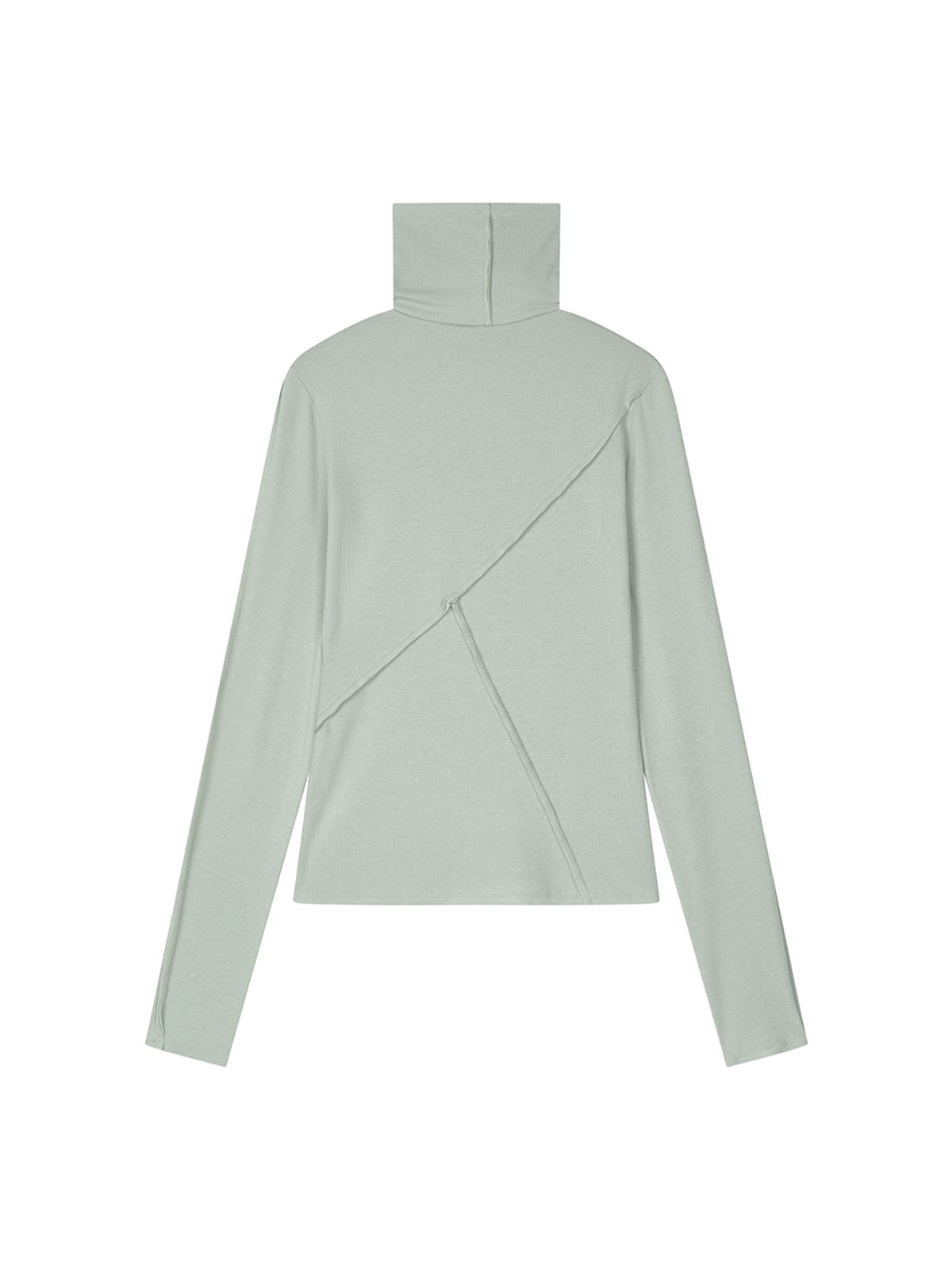 에즈이프 캘리(ASIF CALIE) CUT-OFF TURTLENECK LONG SLEEVE MINT