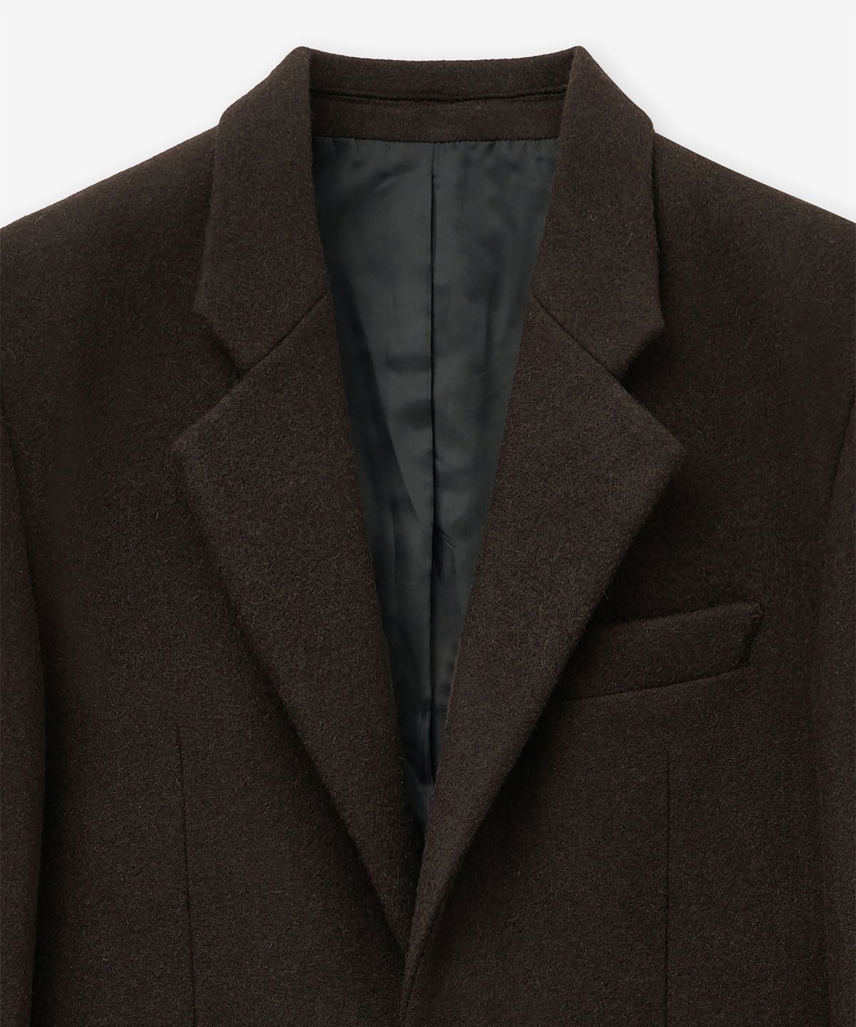 티엔지티(TNGT) Heavy Wool Oversized Blazer (Brown) TNJA5F202W2