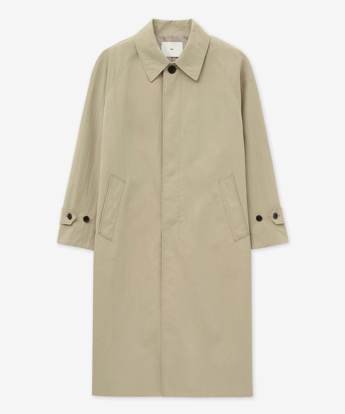 티엔지티(TNGT) Balmacaan Oversized Trench Coat (Beige) TNTR5F100I2