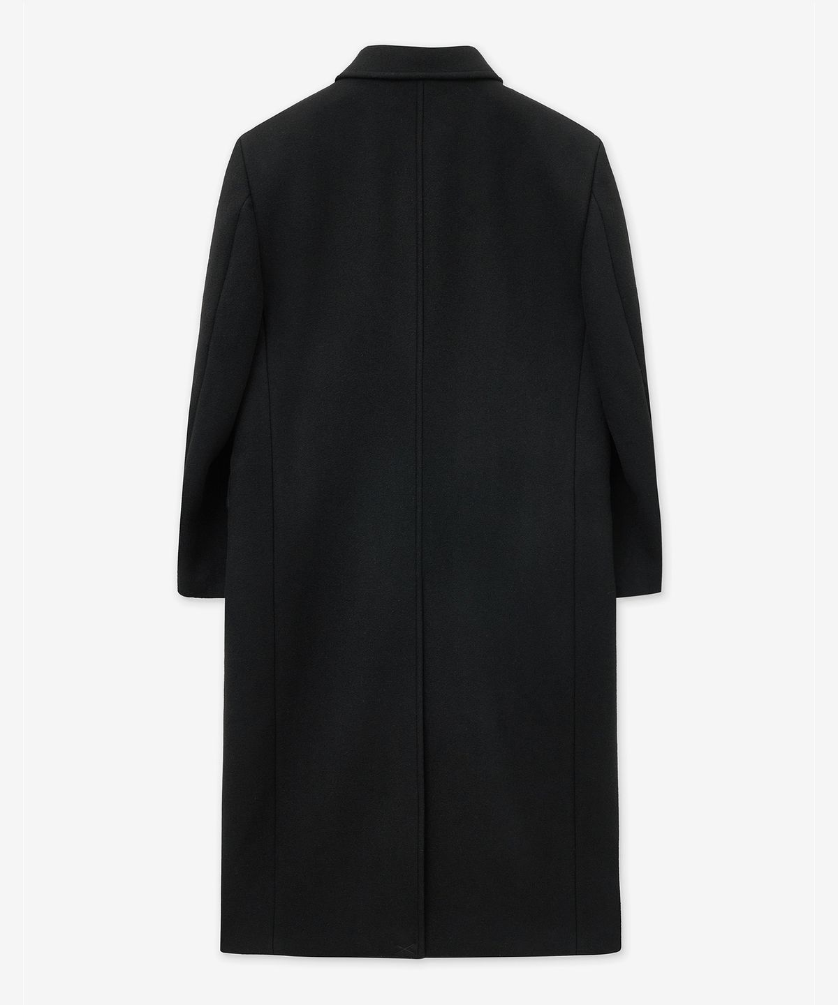 티엔지티(TNGT) Wool Blended Balmacaan Coat (Black) TNCO5F100BK