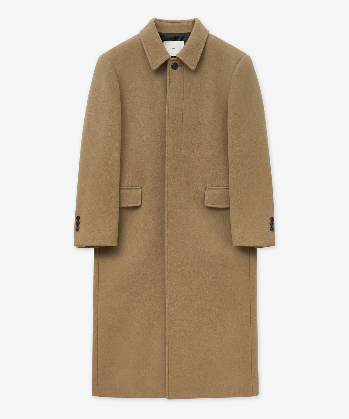 티엔지티(TNGT) Wool Blended Balmacaan Coat (Camel) TNCO5F100CM