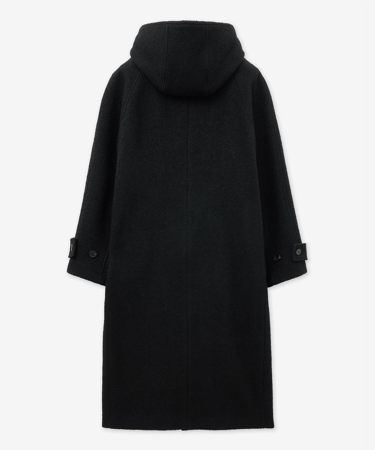 티엔지티(TNGT) Wool Boucle Duffle Coat (Black) TNCO5F104BK