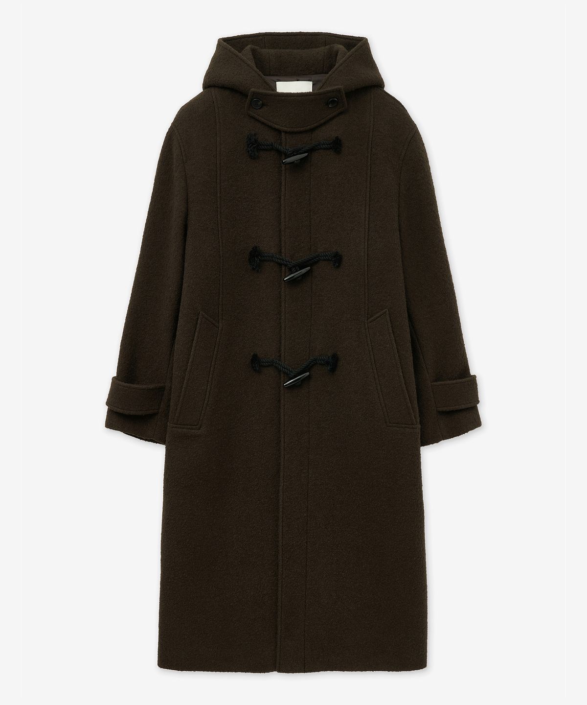 티엔지티(TNGT) Wool Boucle Duffle Coat (Brown) TNCO5F104W2