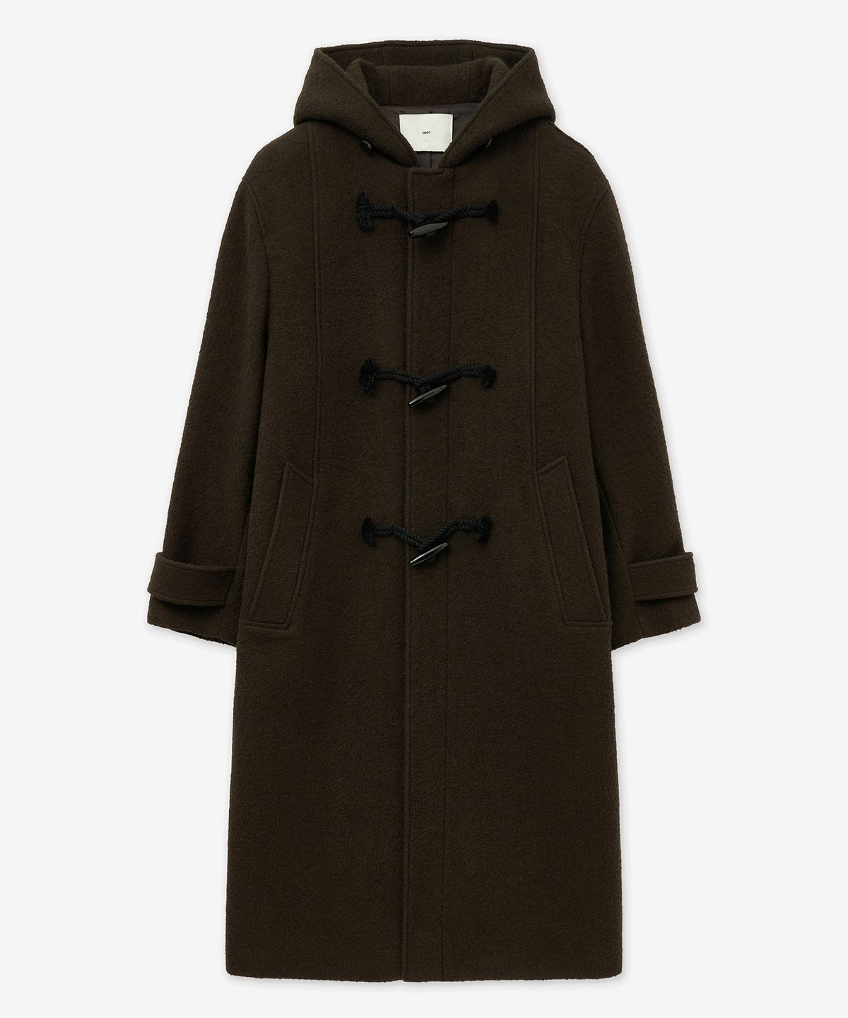 티엔지티(TNGT) Wool Boucle Duffle Coat (Brown) TNCO5F104W2
