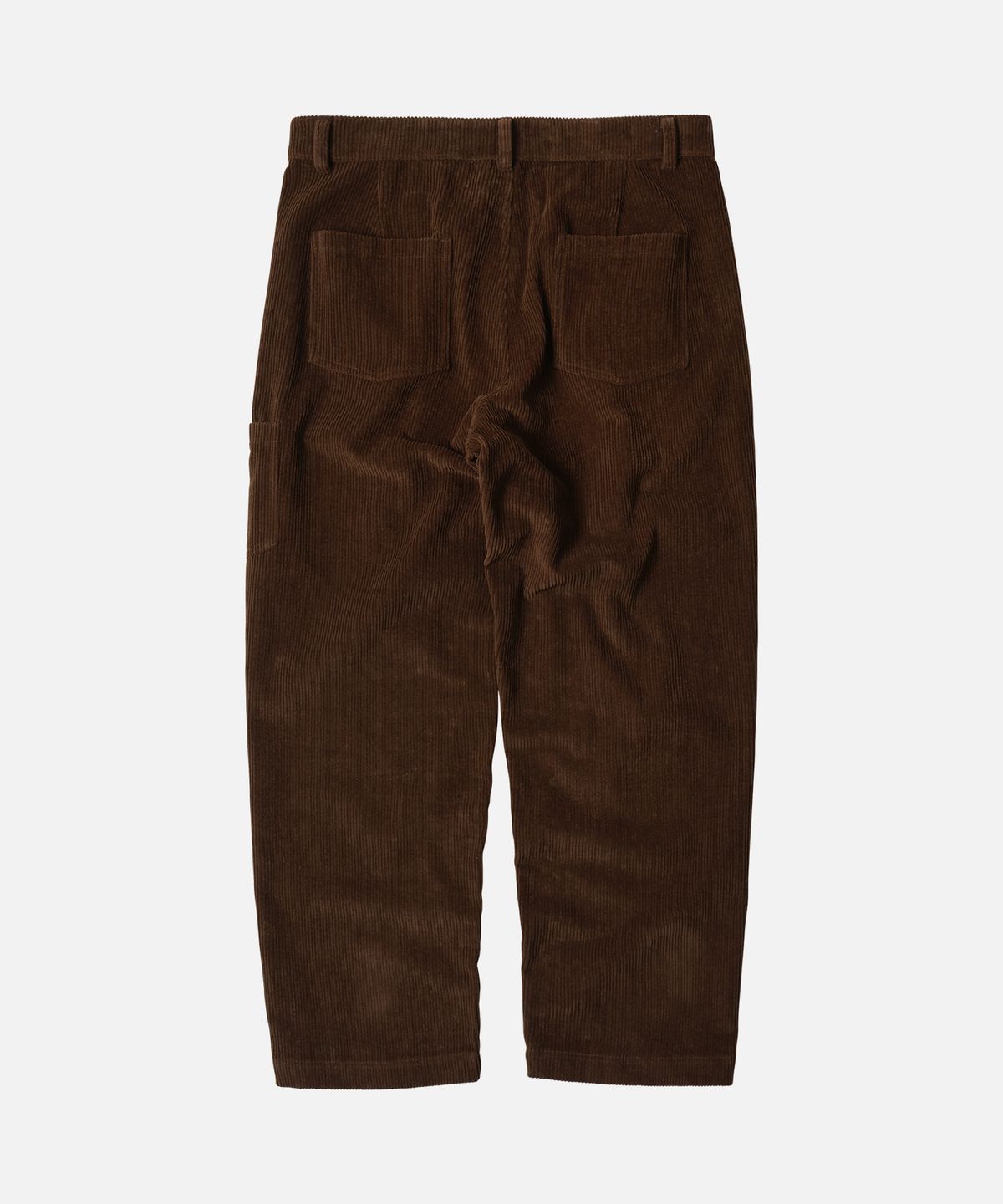 프리즘웍스(FRIZMWORKS) CORDUROY WIDE ONE TUCK PANTS _ BROWN