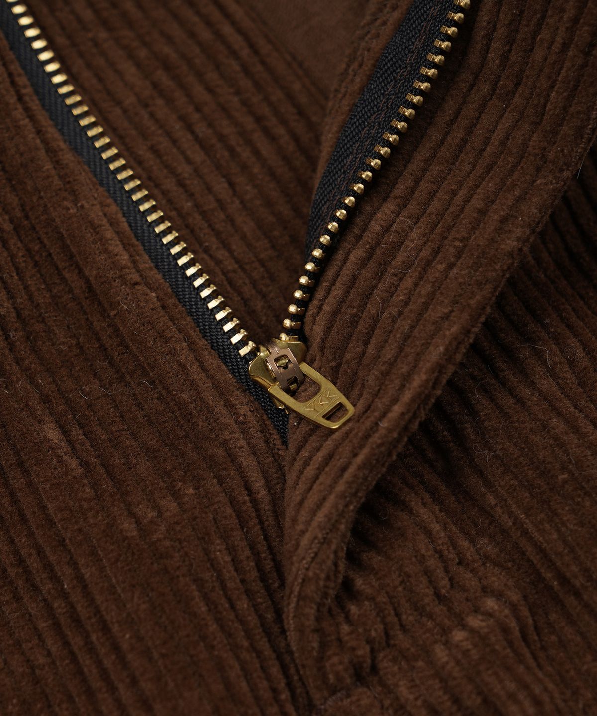 프리즘웍스(FRIZMWORKS) CORDUROY WIDE ONE TUCK PANTS _ BROWN