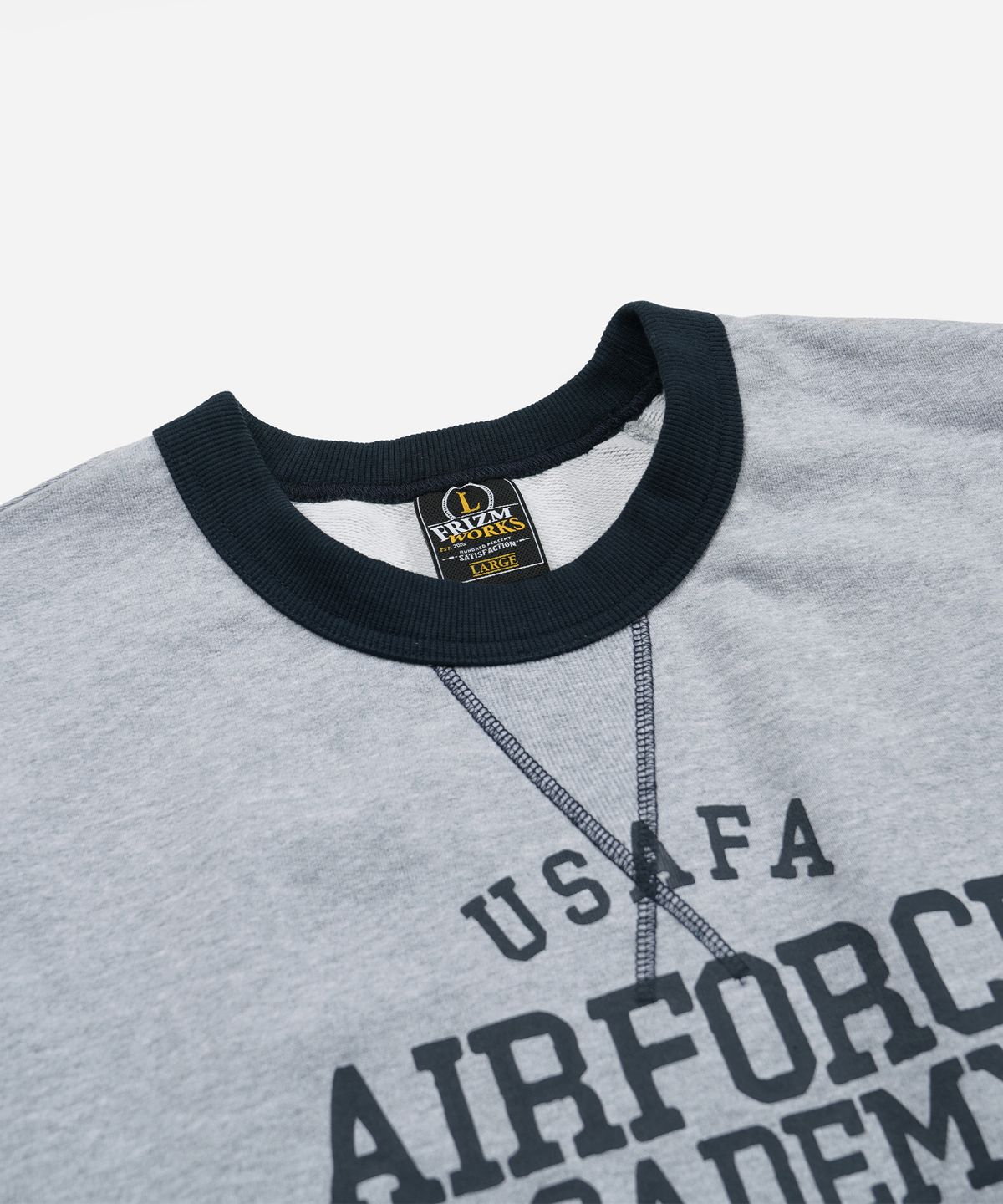 프리즘웍스(FRIZMWORKS) AIRFORCE ACADEMY SWEATSHIRT _ GRAY