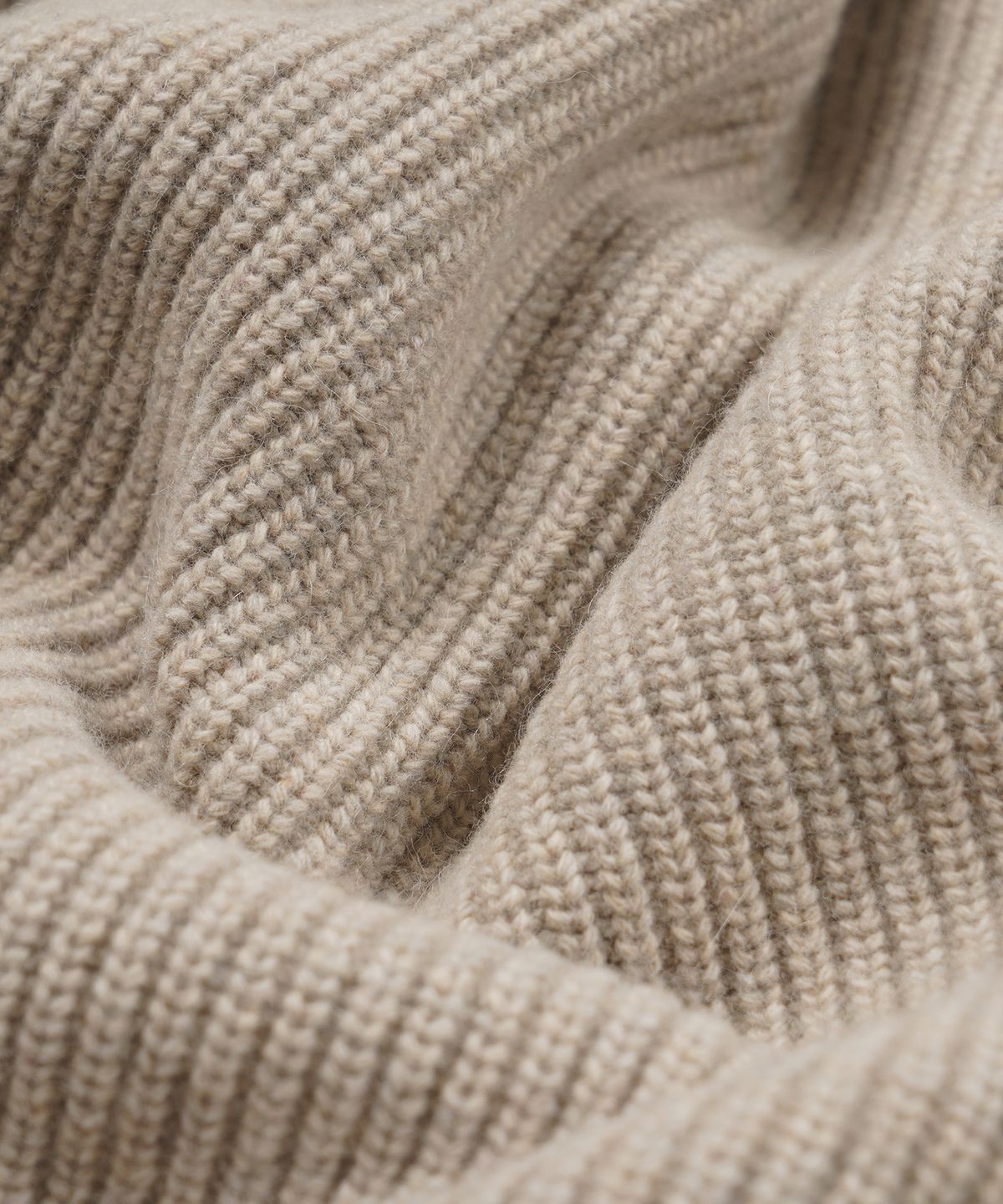프리즘웍스(FRIZMWORKS) KANGAROO KNIT PULLOVER HOODY _ OATMEAL