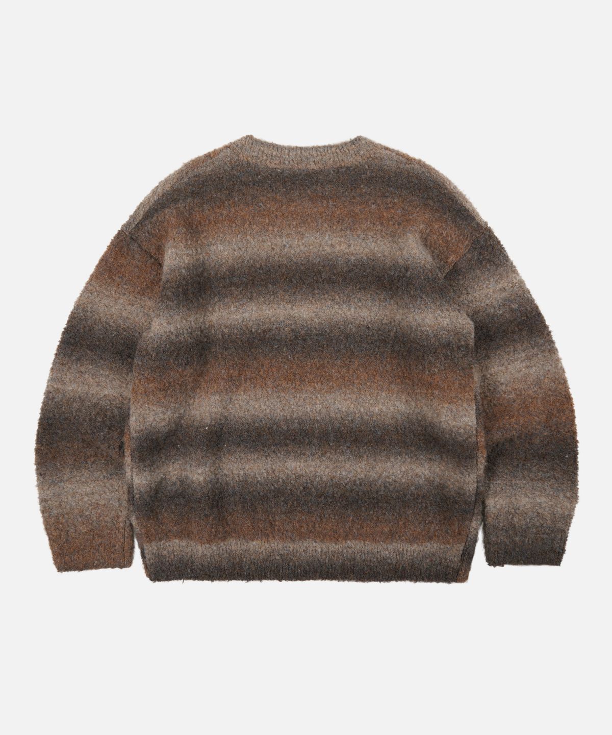 프리즘웍스(FRIZMWORKS) GRADATION BOUCLE KNIT _ BROWN