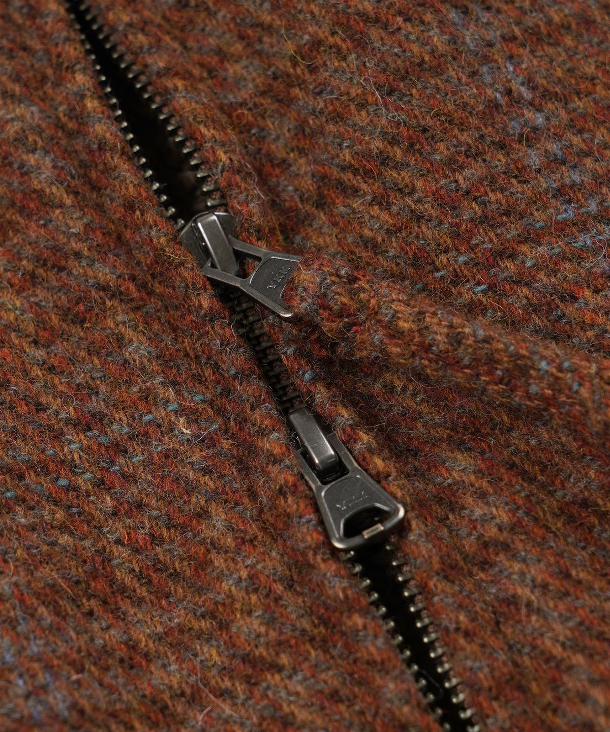 프리즘웍스(FRIZMWORKS) FLUFFY WOOL HARRINGTON JACKET _ MAPLE