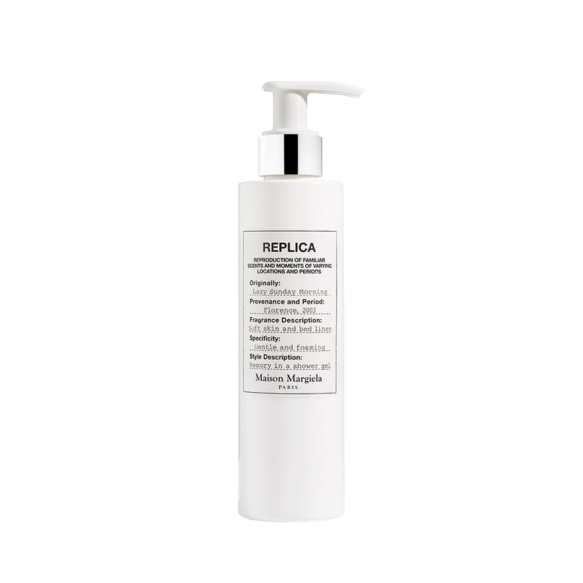 메종 마르지엘라 퍼퓸(MAISON MARGIELA PERFUME) 레플리카 레이지 선데이 모닝 샤워 젤 200ML