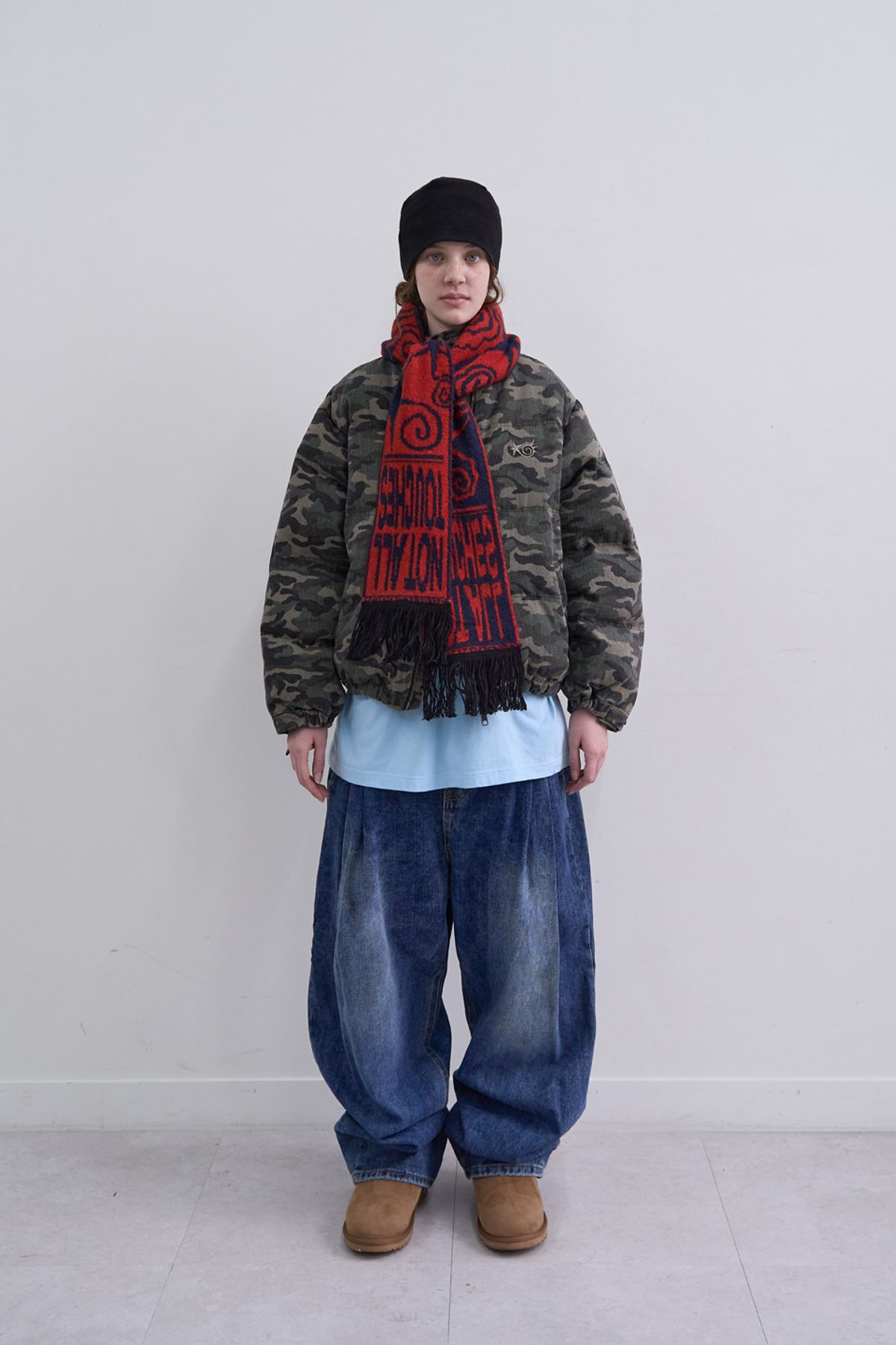 메인부스(MAINBOOTH) Touchless Tassel Muffler(RED)