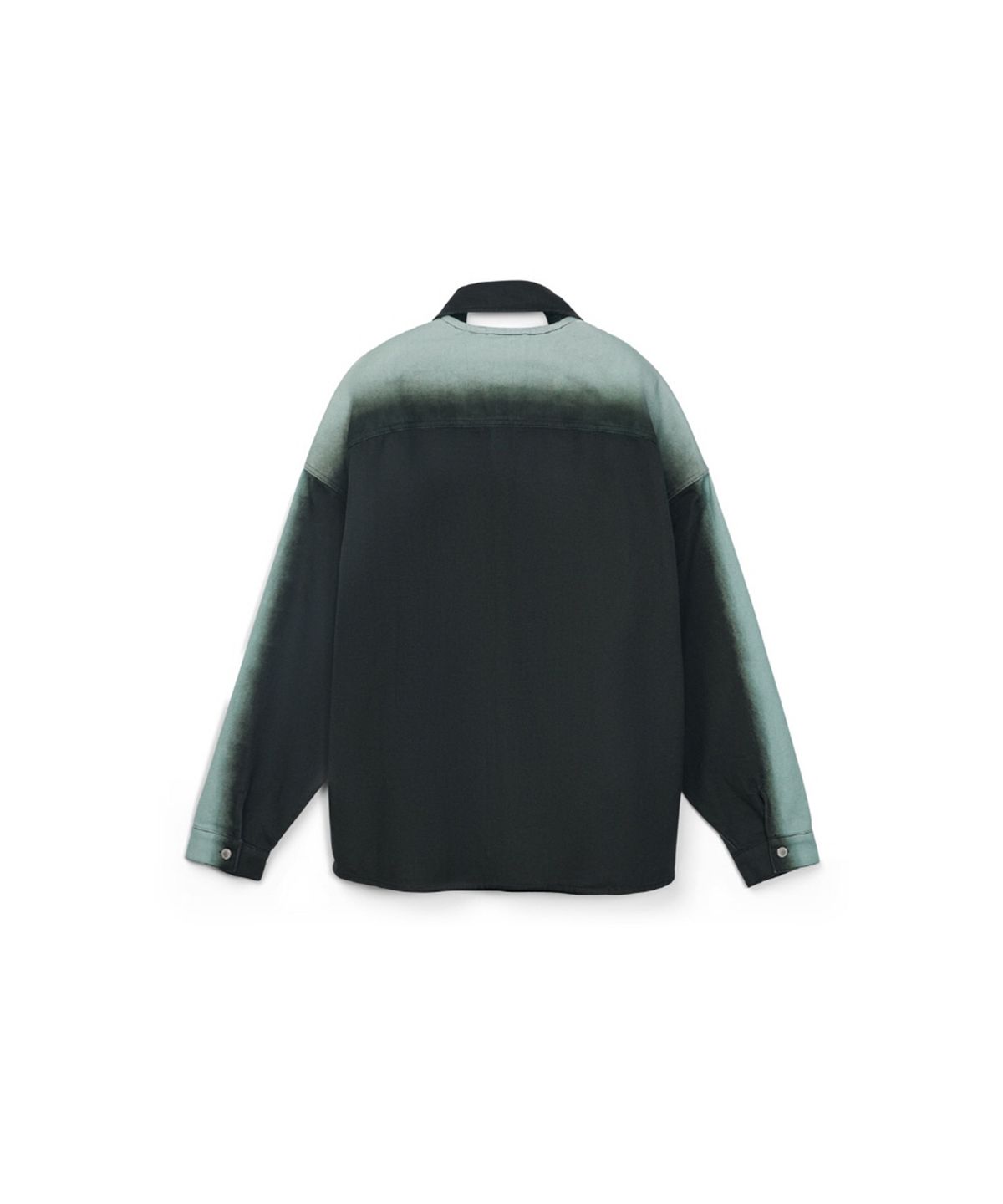 캠퍼랩(CAMPERLAB) Sprayed Denim Shirt Faded Black