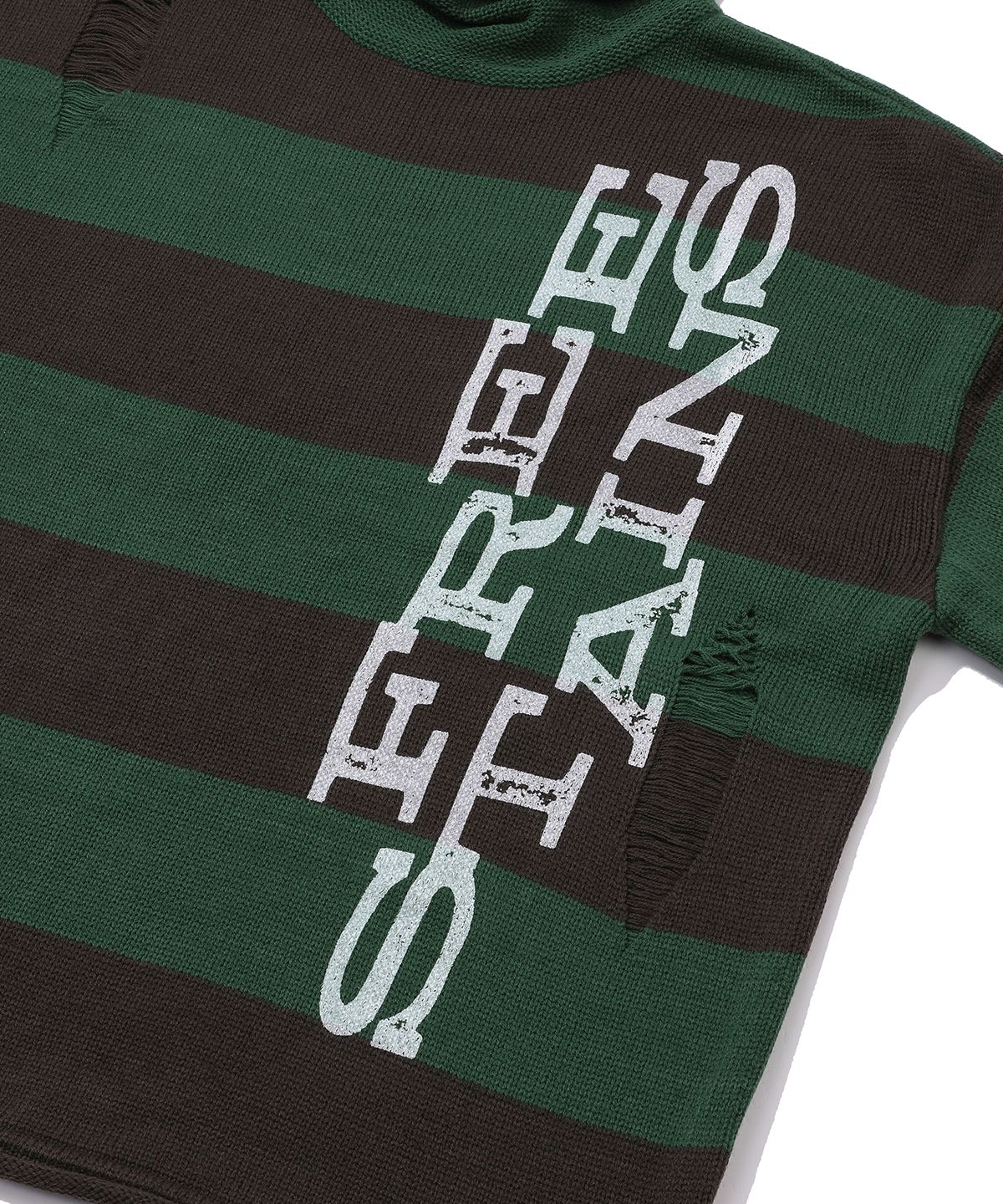 메인부스(MAINBOOTH) Free Stains Damage Sweater(GREEN)