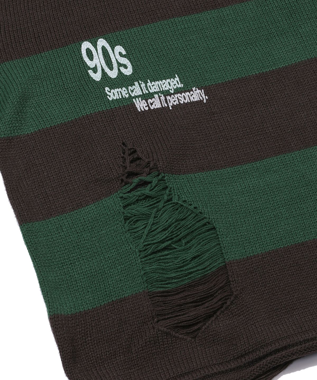 메인부스(MAINBOOTH) Free Stains Damage Sweater(GREEN)
