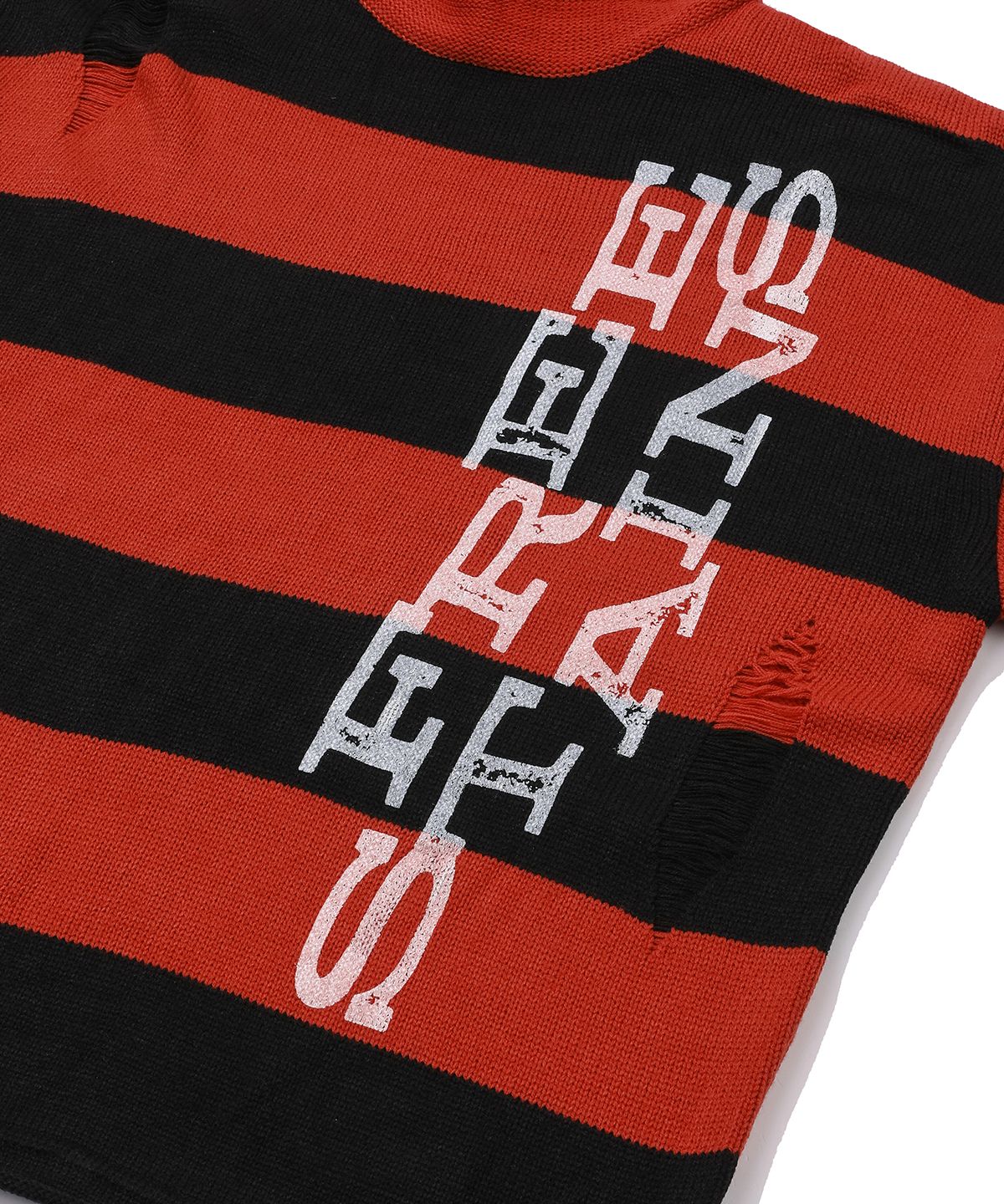 메인부스(MAINBOOTH) Free Stains Damage Sweater(RED)