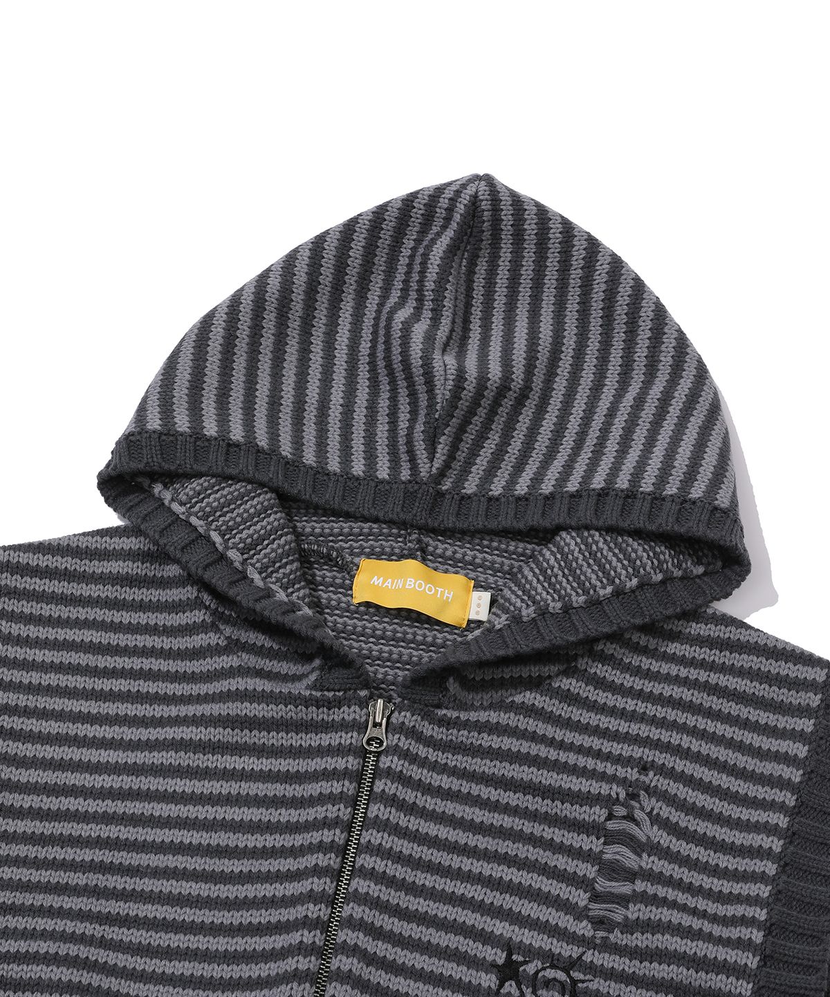 메인부스(MAINBOOTH) Lilo Knit Vest(CHARCOAL)