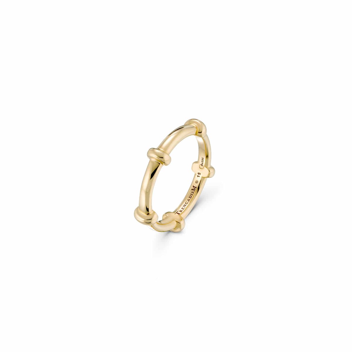 트렌카디즘(TRENCADISM) 다니엘 반지 14K 골드 커플 링 DANIELLE Ring DNR45HG