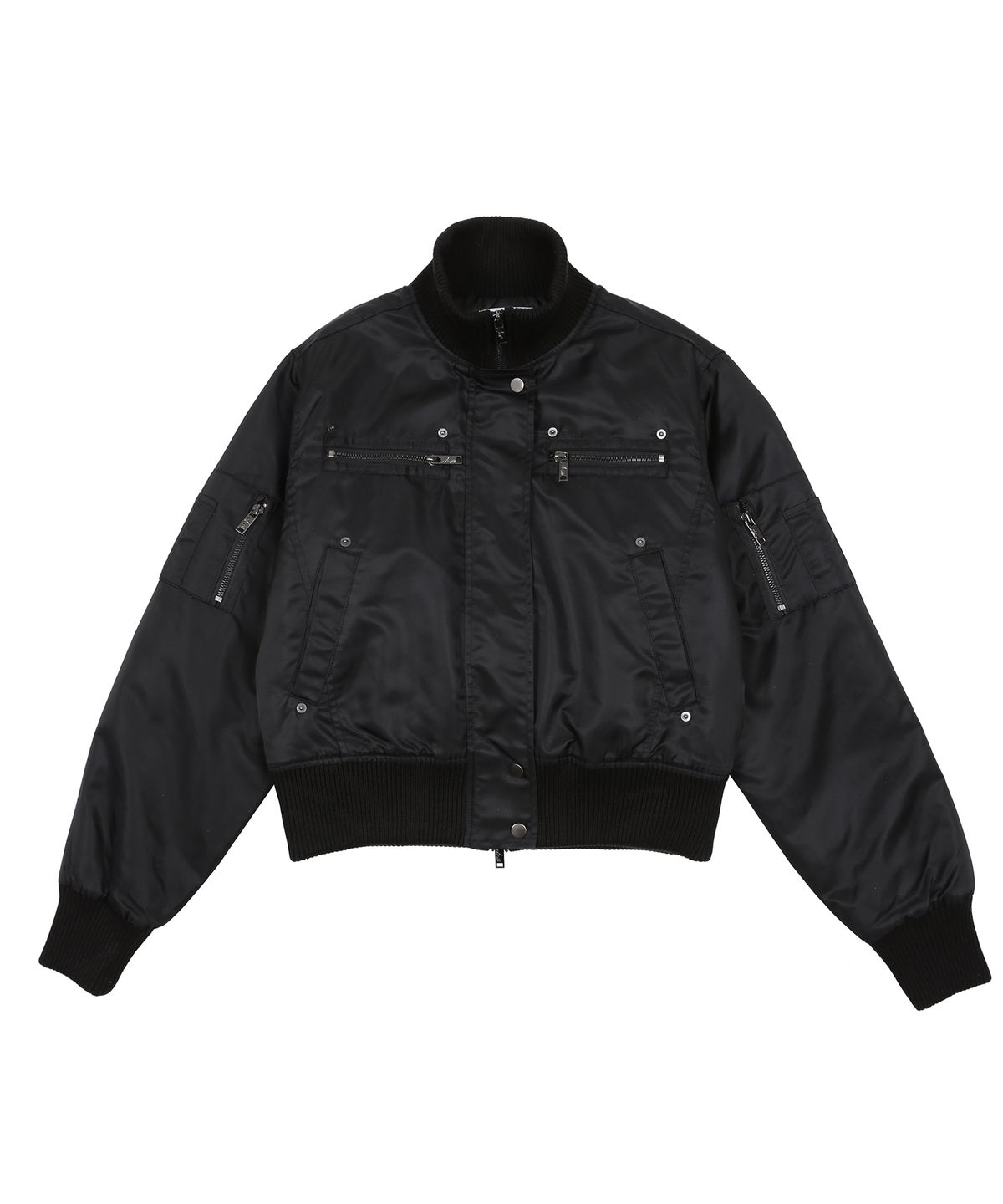 어니브(ANIV) MA-1 BOMBER JUMPER BLACK