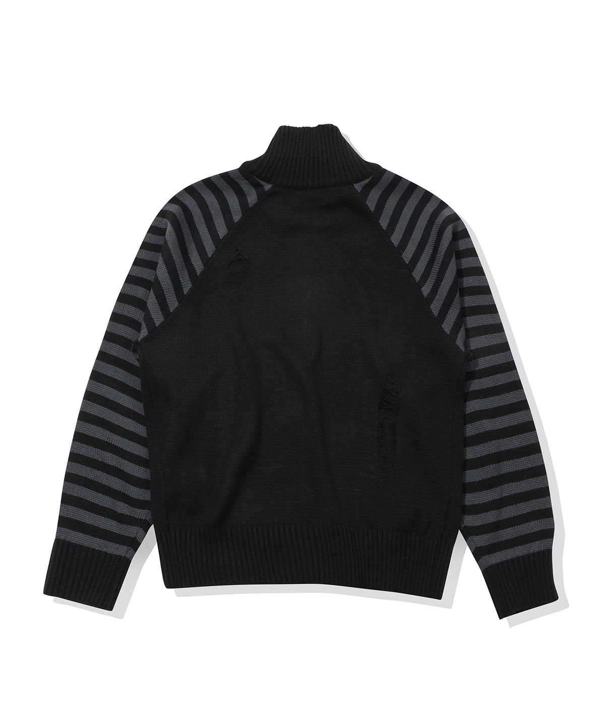 메인부스(MAINBOOTH) Pipi Zip-up Sweater(BLACK)
