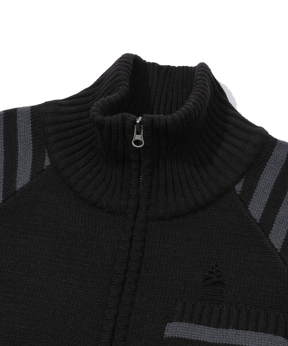 메인부스(MAINBOOTH) Pipi Zip-up Sweater(BLACK)