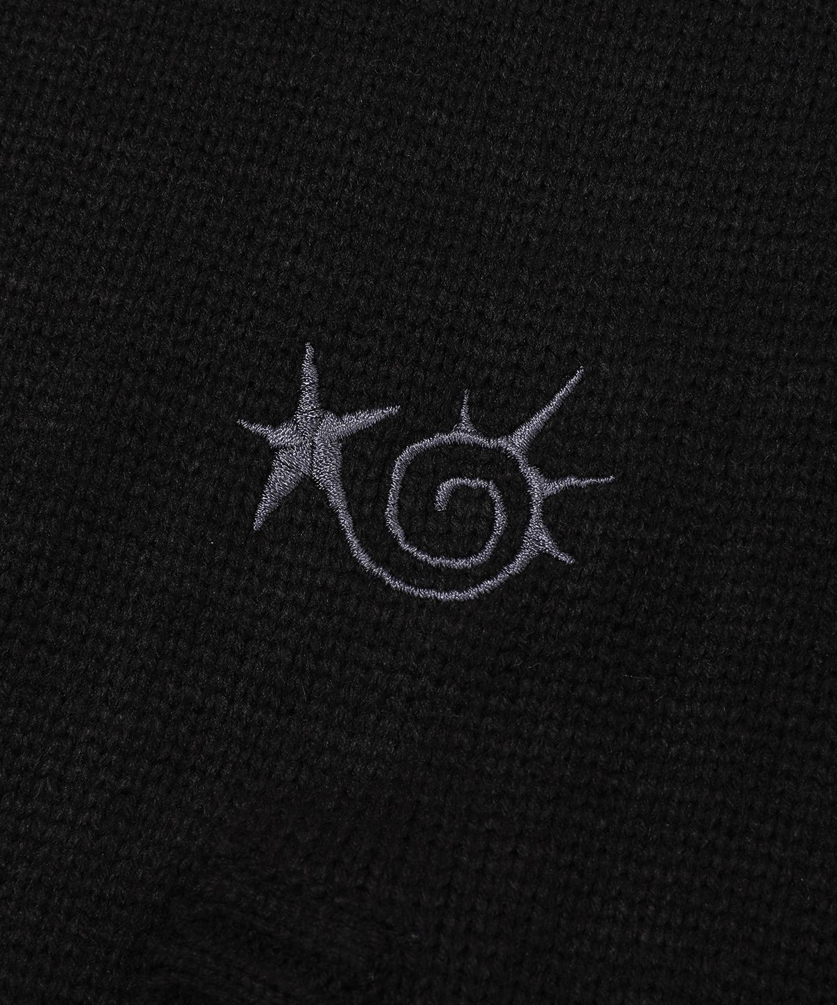 메인부스(MAINBOOTH) Pipi Zip-up Sweater(BLACK)