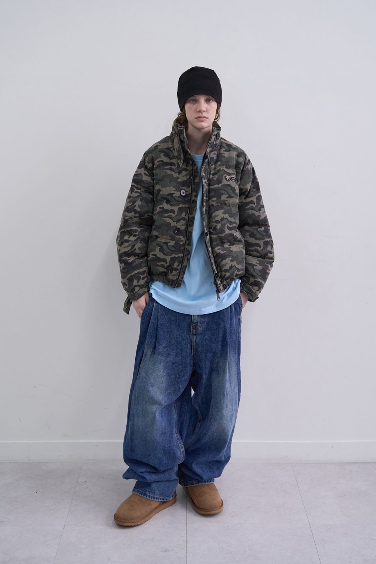 메인부스(MAINBOOTH) Vtg Scout Duck Down Jacket(CAMO)