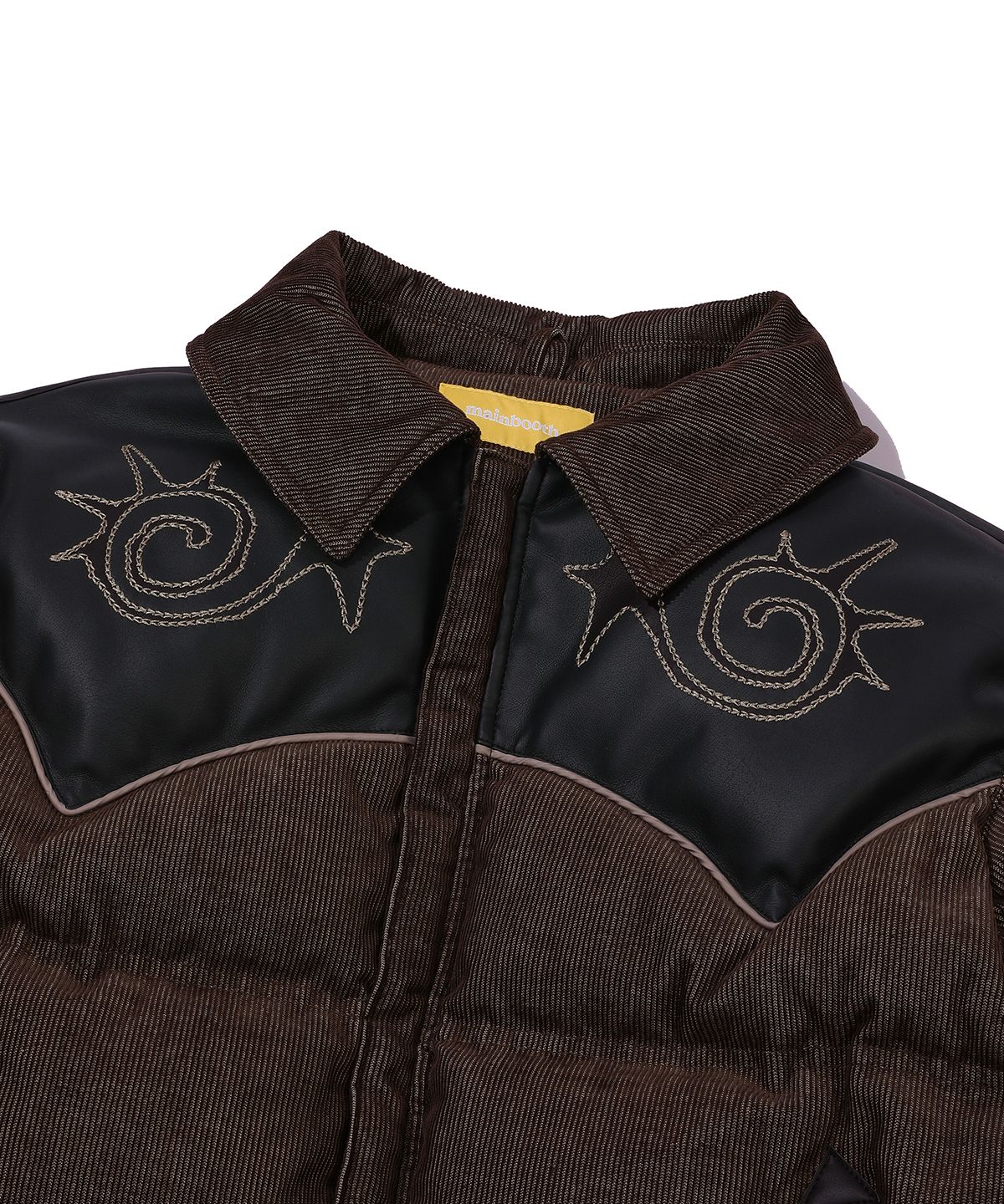 메인부스(MAINBOOTH) Woody Duck Down Jacket(BROWN)